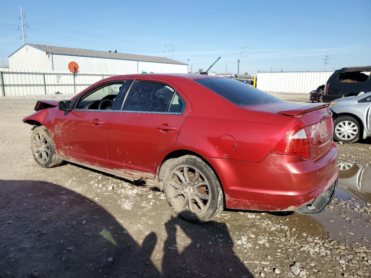 Image 2 of 2011 FORD FUSION SE 2011 with VIN 3FAHP0HG0BR126884