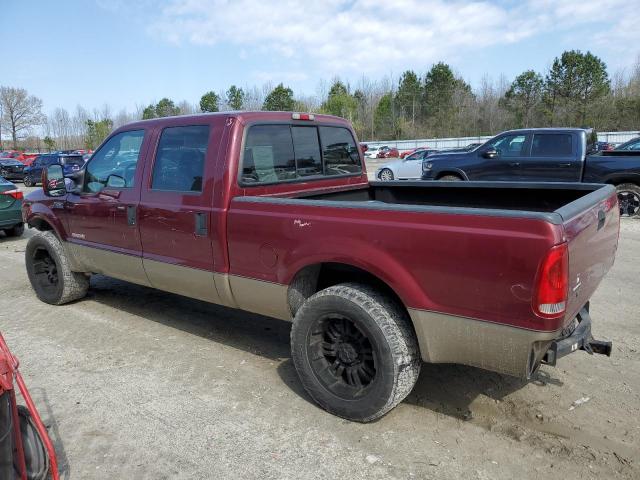 Image 2 of 2004 FORD F250 SUPER DUTY 2004 with VIN 1FTNW20P14EC33259