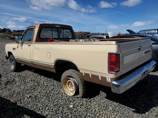 Image 2 of 1986 DODGE W-SERIES W150 1986 with VIN 1B7HW14TXGS040645