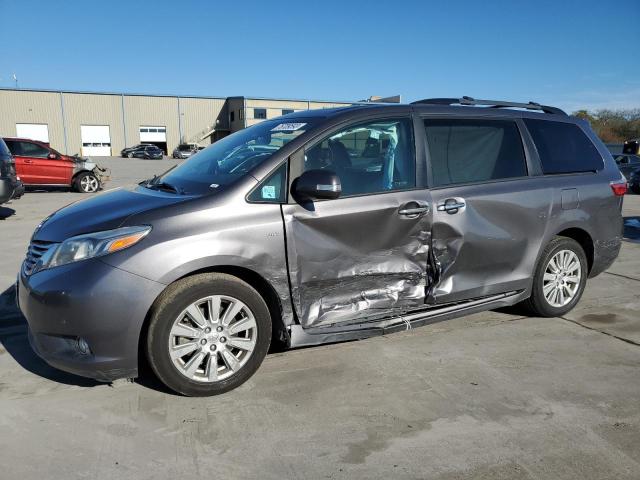 Image 1 of 2017 TOYOTA SIENNA XLE 2017 with VIN 5TDDZ3DC5HS168920