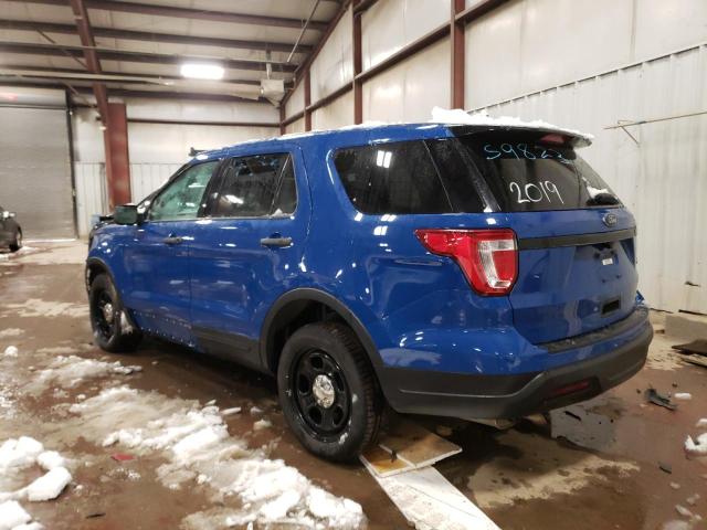 Image 2 of 2019 FORD EXPLORER POLICE INTERCEPTOR 2019 with VIN 1FM5K8ATXKGB15718