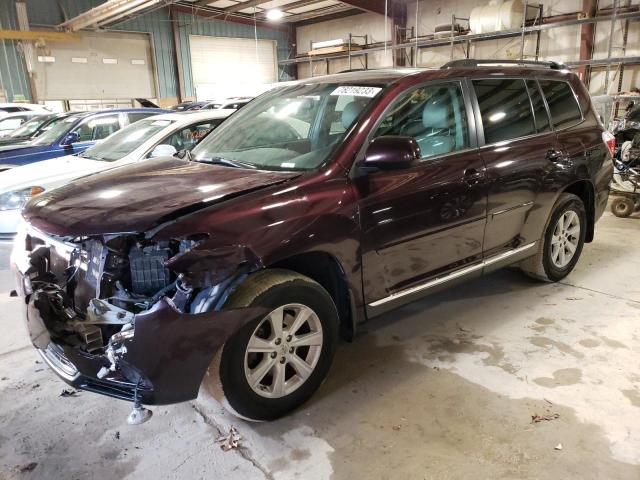 Изображение 1 2013 TOYOTA HIGHLANDER BASE 2013 с VIN 5TDBK3EH9DS185123