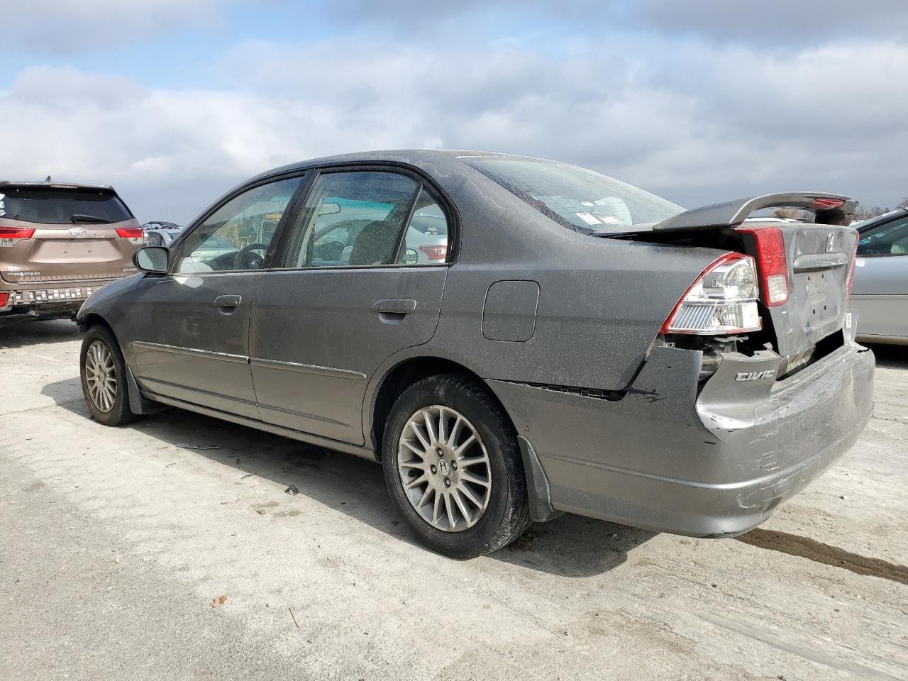 Image 2 of 2005 HONDA CIVIC LX 2005 with VIN 2HGES16525H593146