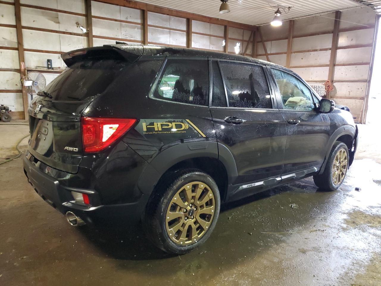 Изображение 3 2022 HONDA PASSPORT EXL 2022 с VIN 5FNYF8H59NB019994