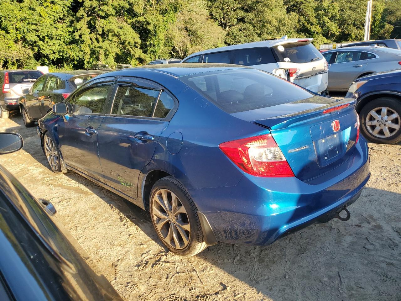 Image 2 of 2012 HONDA CIVIC SI 2012 with VIN 2HGFB6E51CH705354