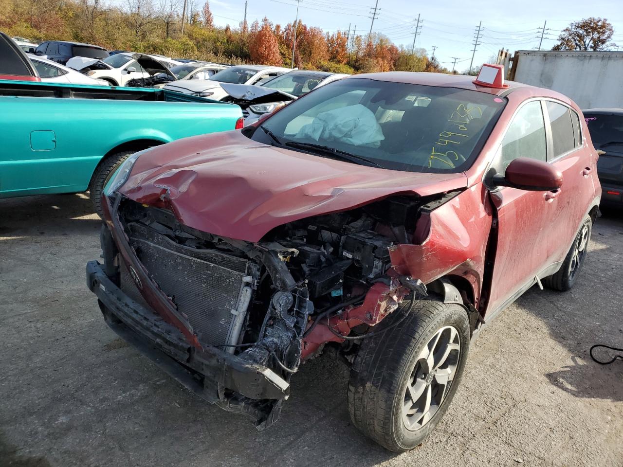 Изображение 1 2020 KIA SPORTAGE LX 2020 с VIN KNDPM3AC0L7640556