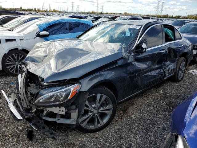 Image 1 of 2015 MERCEDES-BENZ C 300 4MATIC 2015 with VIN 55SWF4KB0FU066488