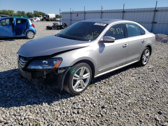 Image 2 of 2014 VOLKSWAGEN PASSAT SEL 2014 with VIN 1VWCN7A31EC105553