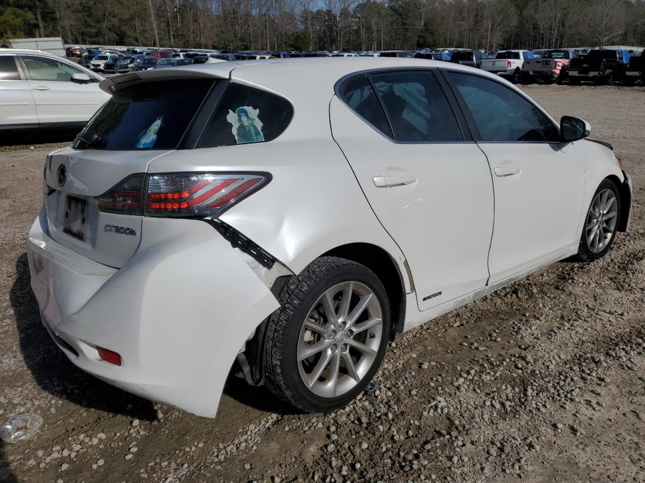 Image 3 of 2011 LEXUS CT 200 2011 with VIN JTHKD5BHXB2044414