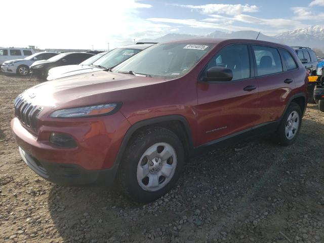 Image 1 of 2014 JEEP CHEROKEE SPORT 2014 with VIN 1C4PJMAB7EW218864