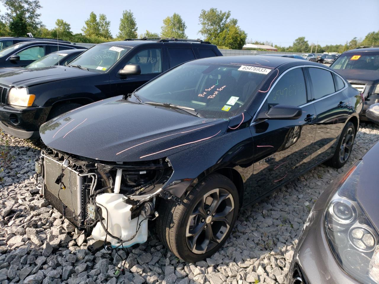 Изображение 1 2022 CHEVROLET MALIBU LT 2022 с VIN 1G1ZD5ST0NF198320