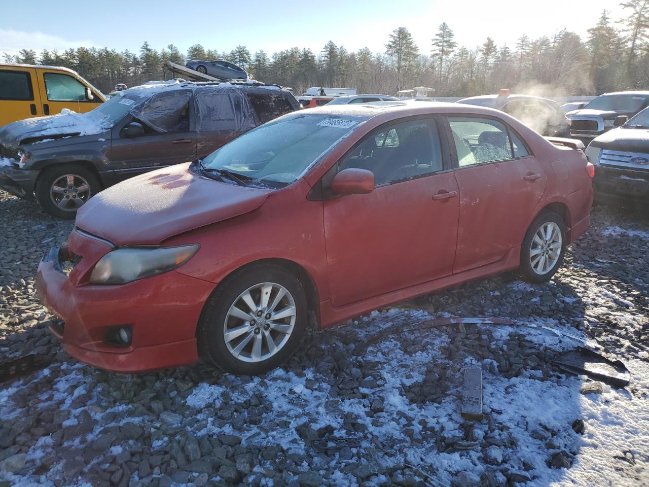 Image 1 of 2010 TOYOTA COROLLA BASE 2010 with VIN 1NXBU4EE0AZ378284