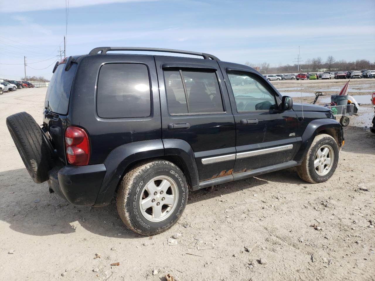 Image 3 of 2006 JEEP LIBERTY SPORT 2006 with VIN 1J4GL48K96W226797