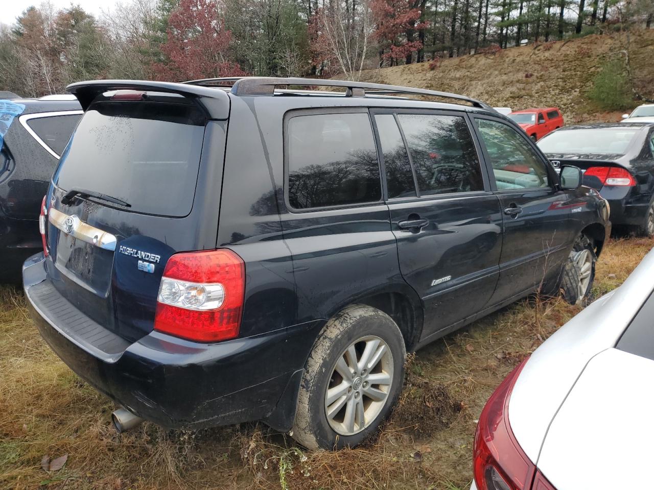 Obraz 3 z 2007 TOYOTA HIGHLANDER HYBRID 2007 z VIN JTEEW21A370035757