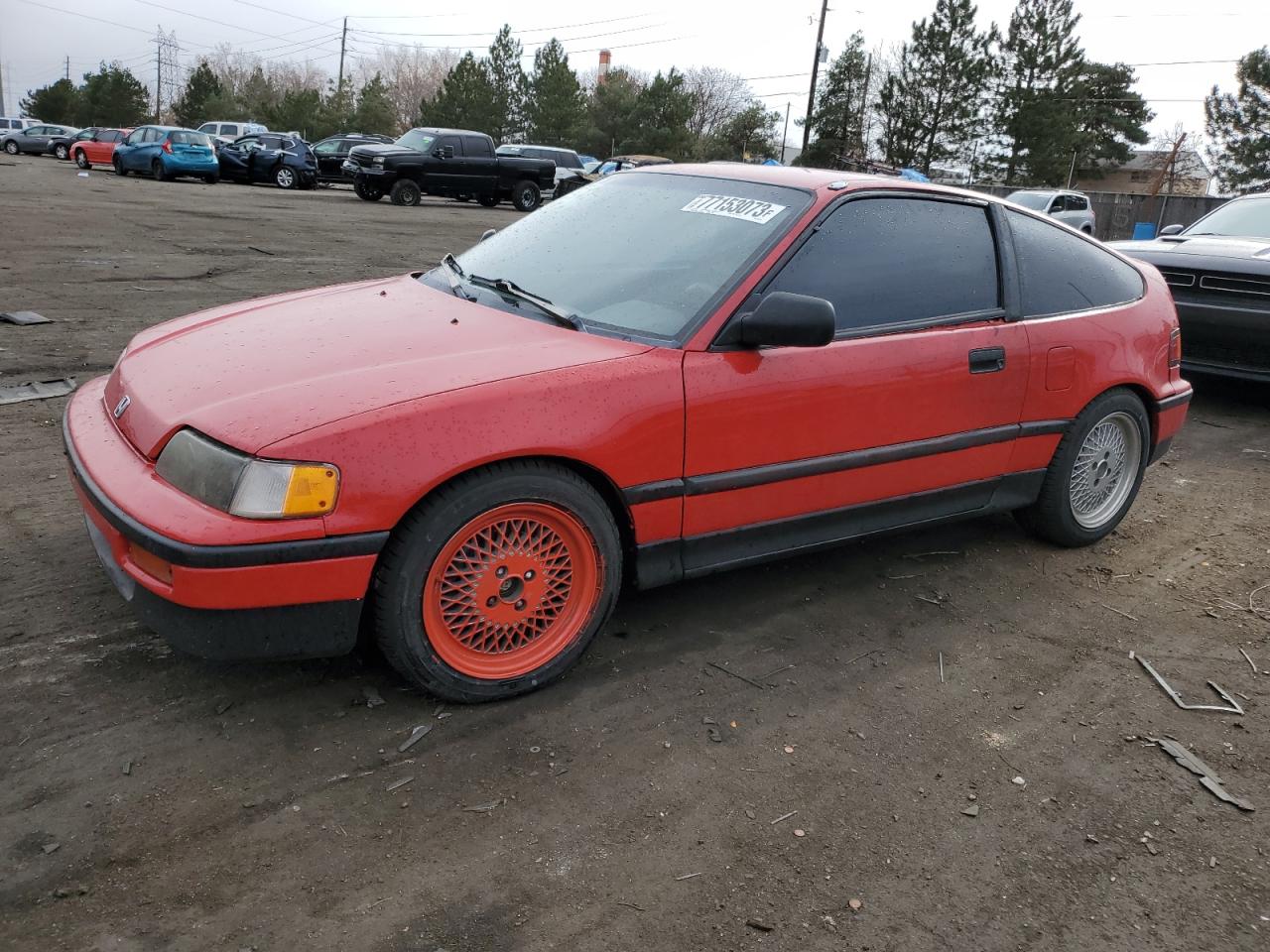 Image 1 of 1988 HONDA CIVIC CRX DX 1988 with VIN JHMED8355JS031331