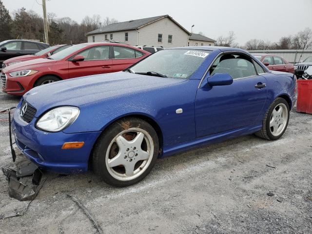 Изображение 1 2000 MERCEDES-BENZ SLK-CLASS 230 KOMPRESSOR 2000 с VIN WDBKK47F8YF157528