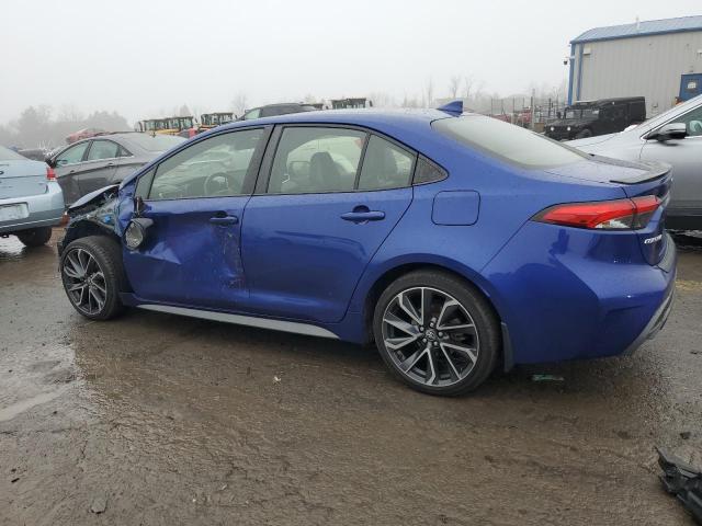 Image 2 of 2020 TOYOTA COROLLA XSE 2020 with VIN JTDT4RCE4LJ012633