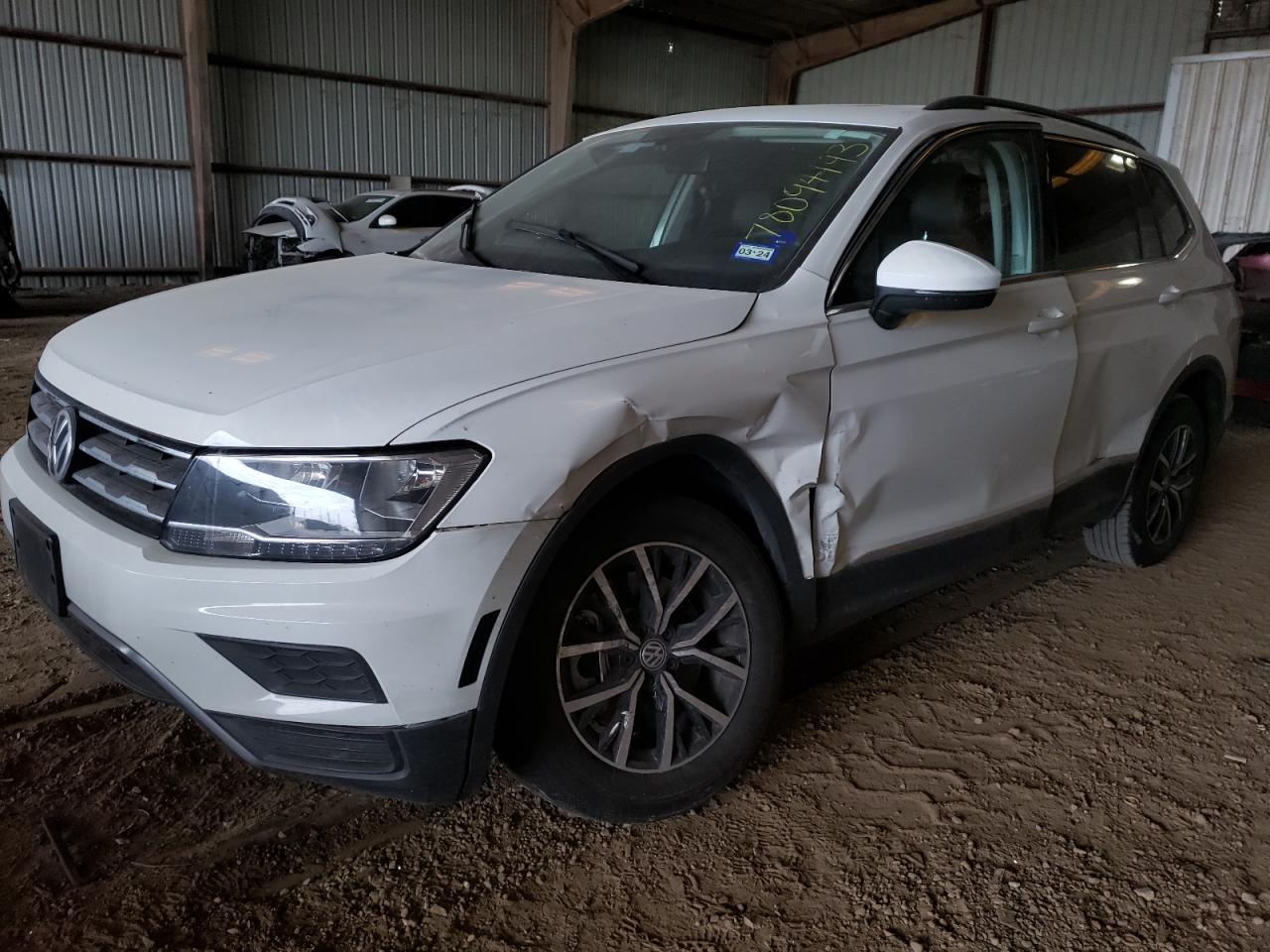 Image 1 of 2021 VOLKSWAGEN TIGUAN SE 2021 with VIN 3VV3B7AX6MM071252