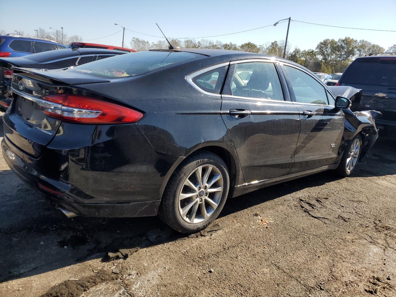 Image 3 of 2017 FORD FUSION TITANIUM PHEV 2017 with VIN 3FA6P0SU4HR173933