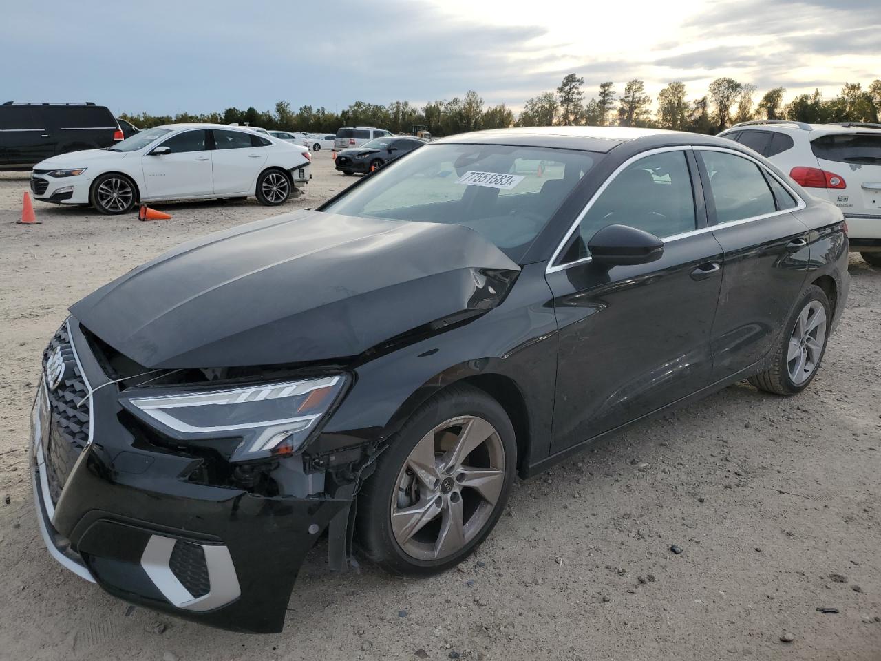 Image 1 of 2023 AUDI A3 PREMIUM 2023 with VIN WAUAUDGY7PA067577