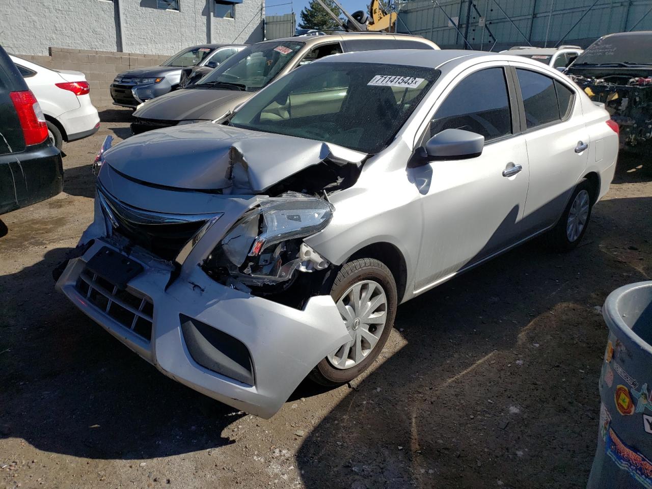 Image 1 of 2019 NISSAN VERSA S 2019 with VIN 3N1CN7AP3KL871681