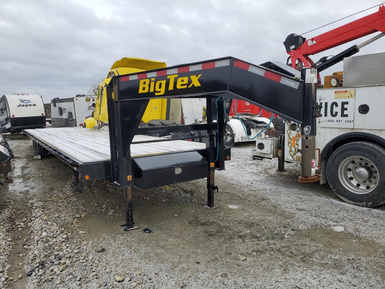 Изображение 2023 BIG TEX 40FT GOOSENECK FLATBED 2023