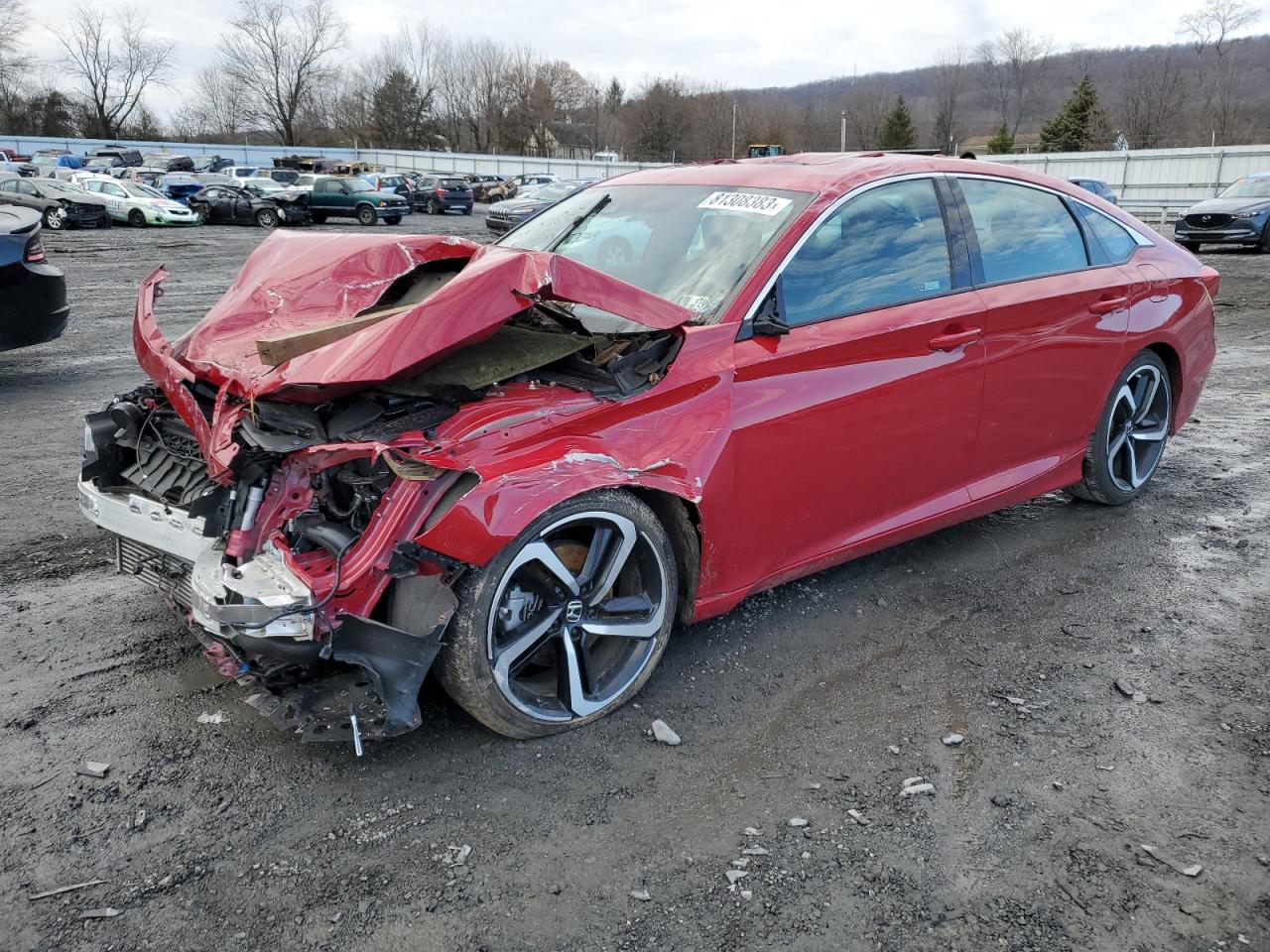 Obraz 1 z 2020 HONDA ACCORD SPORT 2020 z VIN 1HGCV2F33LA017757