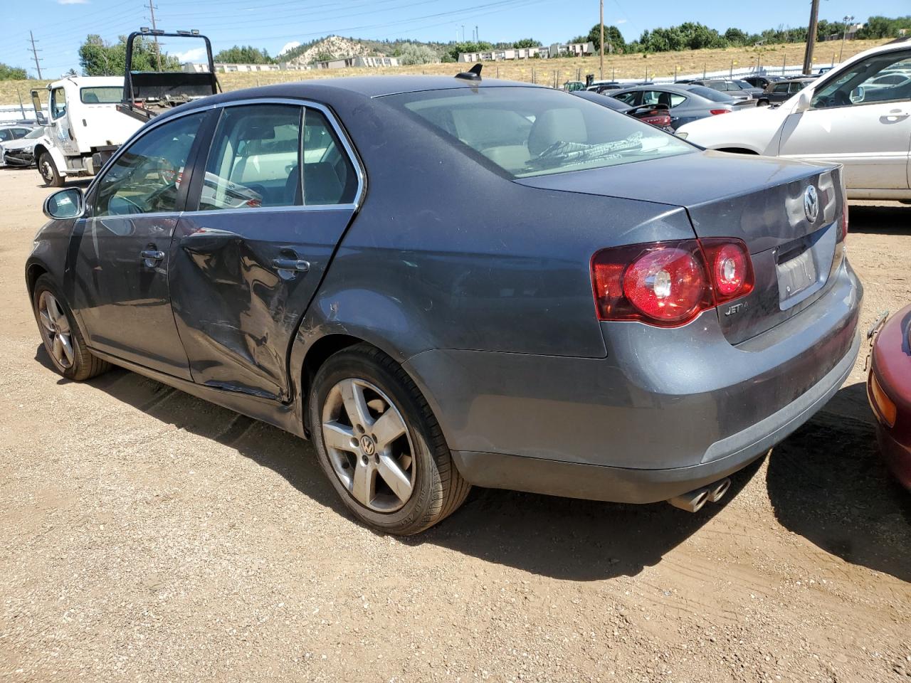 Image 2 of 2009 VOLKSWAGEN JETTA SE 2009 with VIN 3VWRM71K39M077019