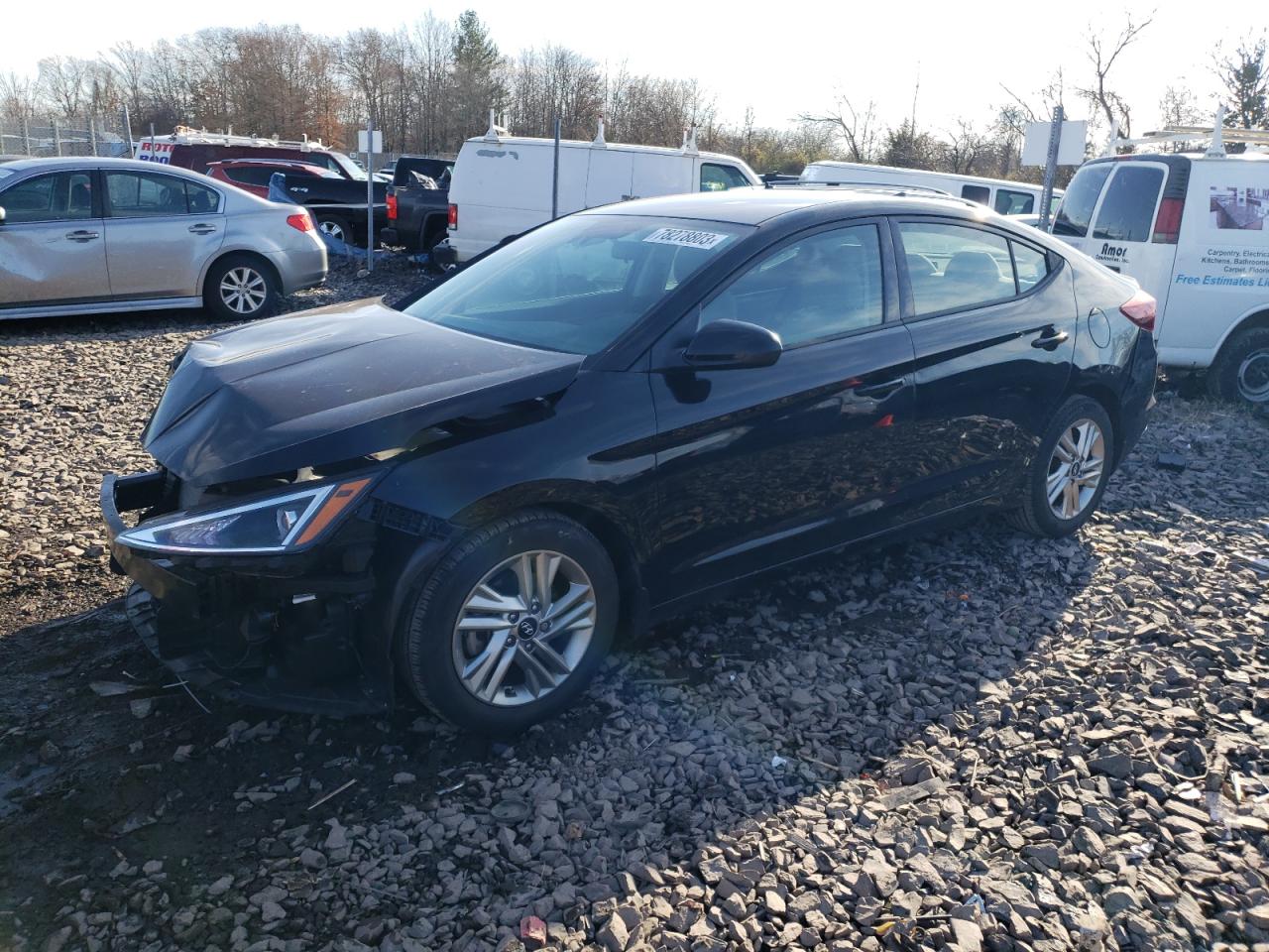 Изображение 1 2020 HYUNDAI ELANTRA SEL 2020 с VIN 5NPD84LF9LH538477