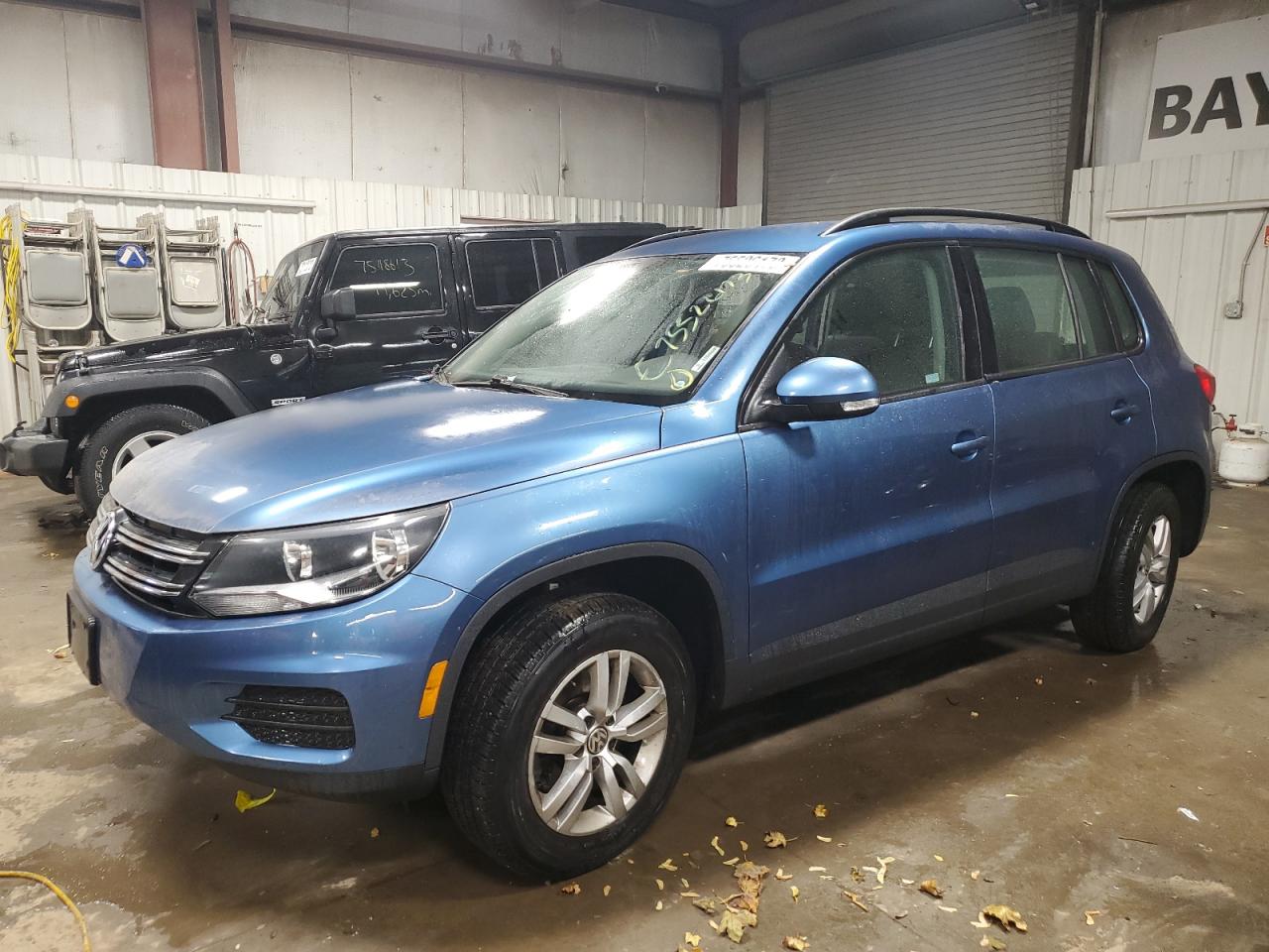 Image 1 of 2017 VOLKSWAGEN TIGUAN S 2017 with VIN WVGBV7AX8HW503178