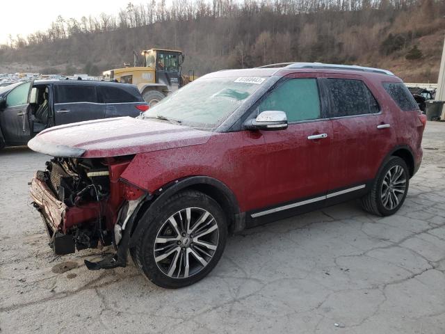 Image 1 of 2017 FORD EXPLORER PLATINUM 2017 with VIN 1FM5K8HT8HGC46600