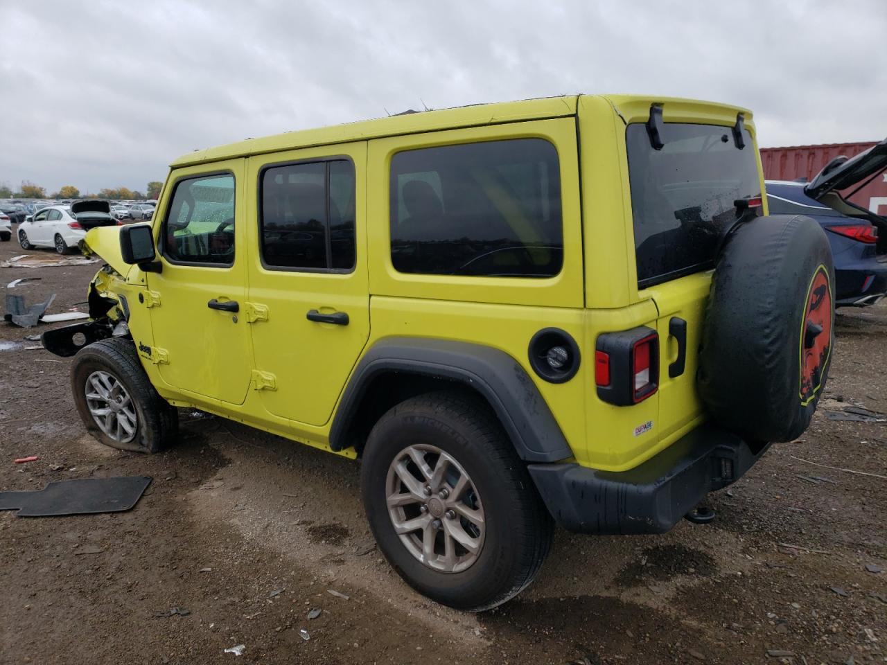 Image 2 of 2023 JEEP WRANGLER SPORT 2023 with VIN 1C4HJXDN7PW634315