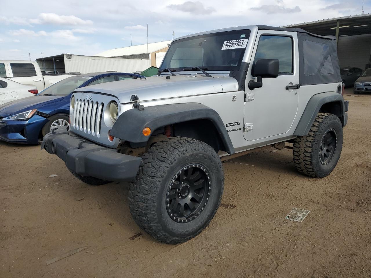 Image 1 of 2010 JEEP WRANGLER SPORT 2010 with VIN 1J4AA2D18AL211831