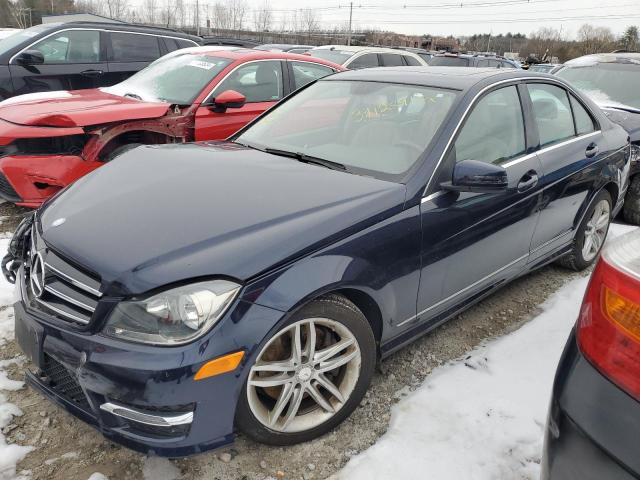 Image 1 of 2014 MERCEDES-BENZ C 300 4MATIC 2014 with VIN WDDGF8AB2EA932459