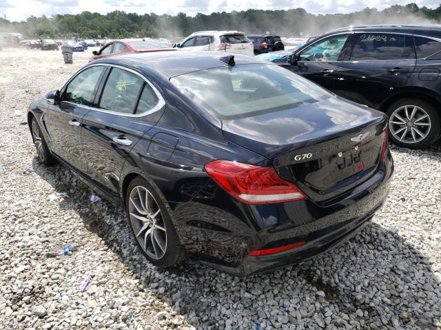 Image 3 of 2020 GENESIS G70 PRESTIGE 2020 with VIN KMTG44LA2LU051447