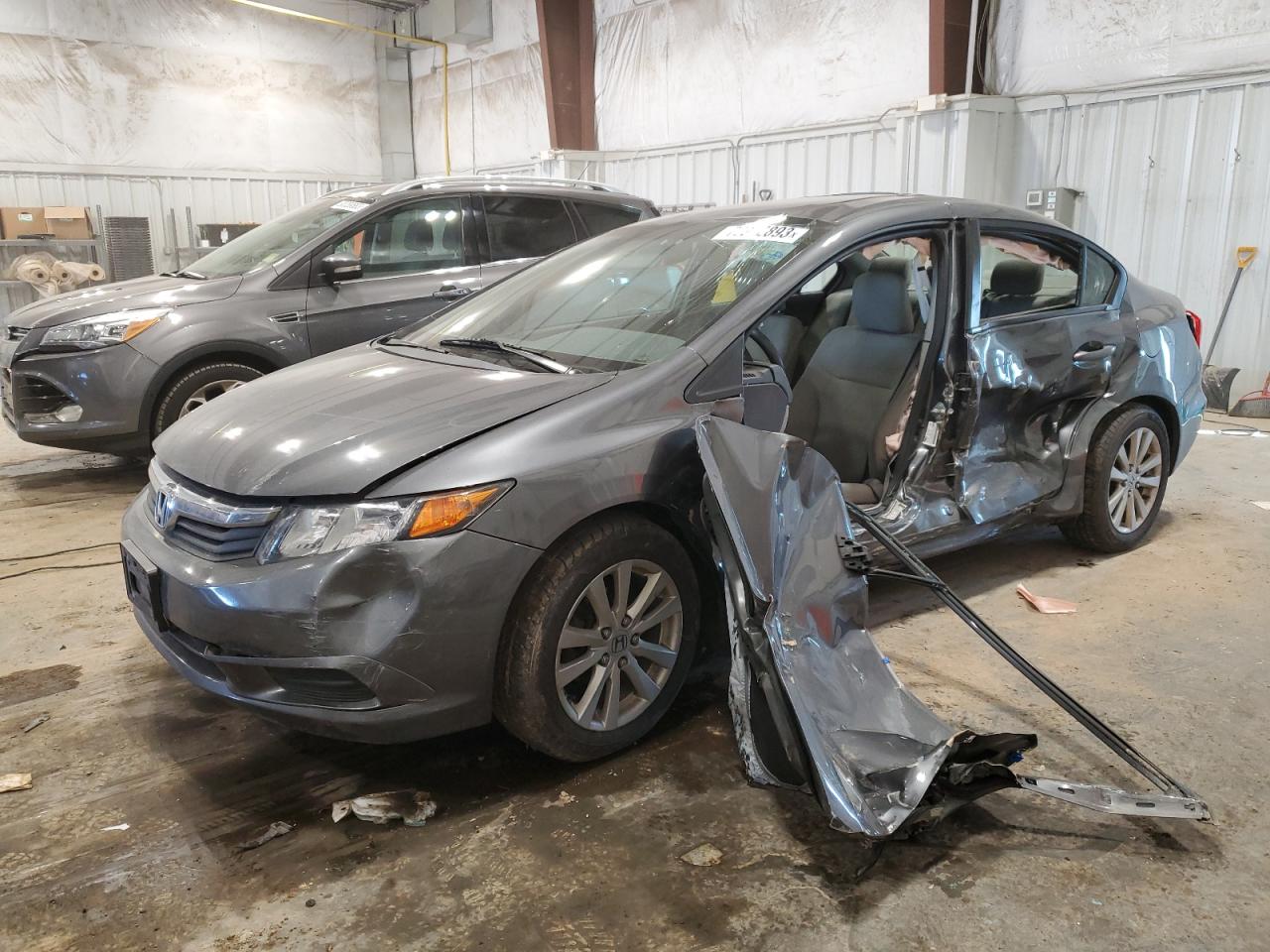 Image 1 of 2012 HONDA CIVIC EX 2012 with VIN 2HGFB2F81CH311466