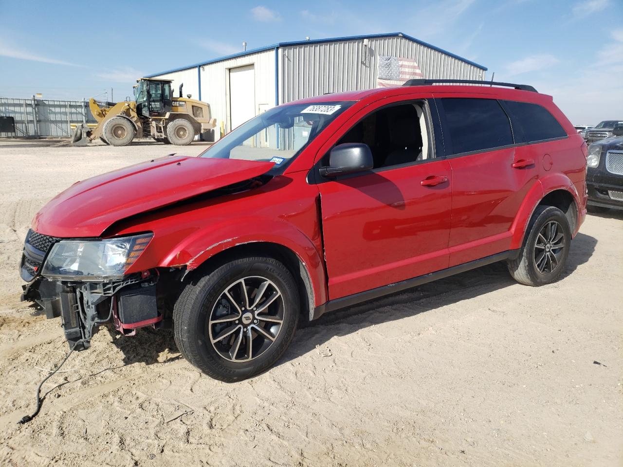 Изображение 1 2018 DODGE JOURNEY SE 2018 с VIN 3C4PDCAB9JT506872