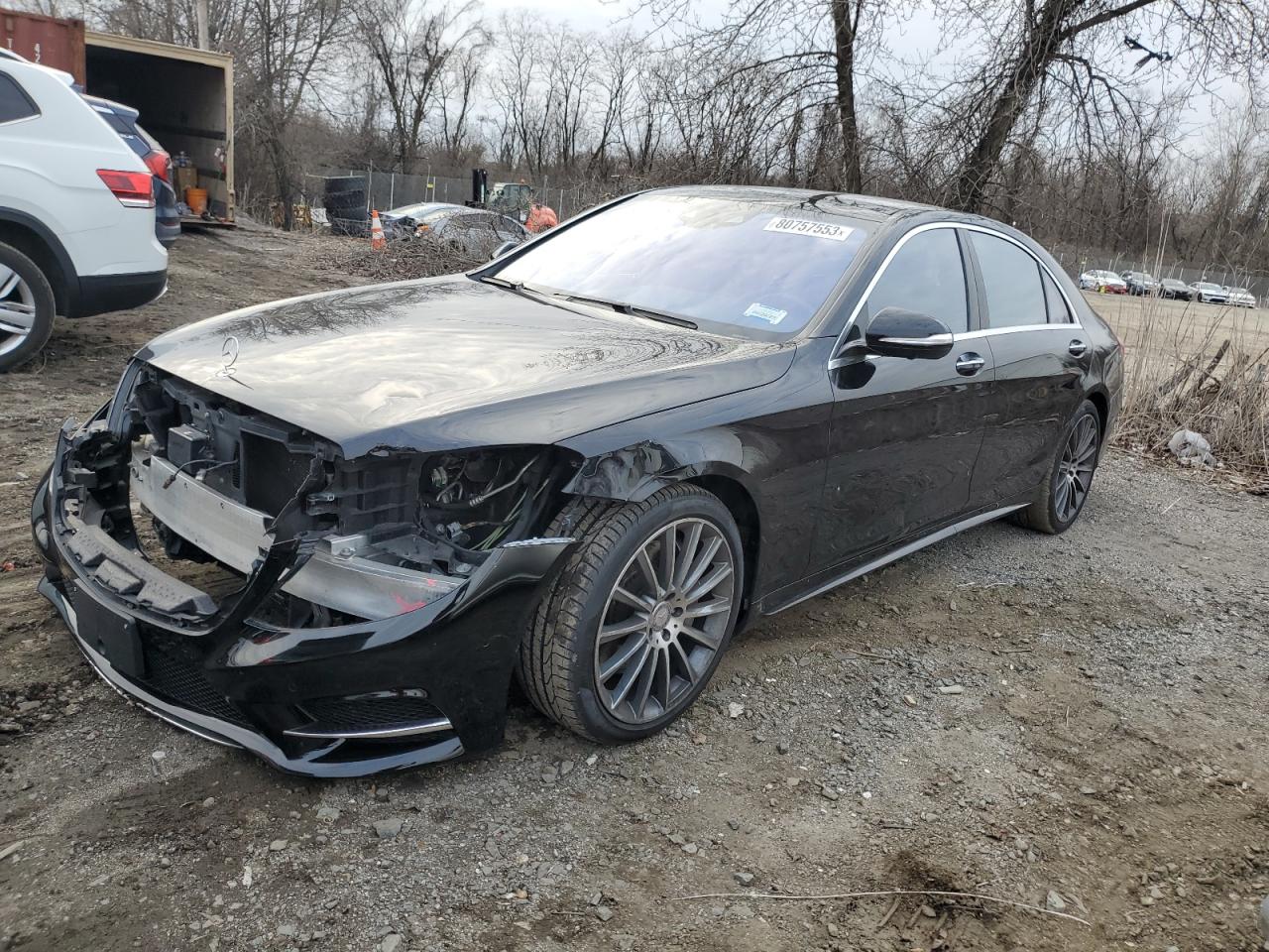 Image 1 of 2016 MERCEDES-BENZ S 550 4MATIC 2016 with VIN WDDUG8FB2GA213515