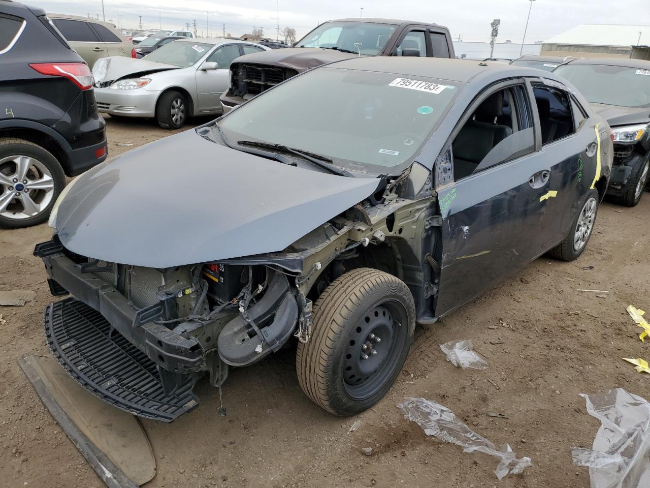 Изображение 1 2014 TOYOTA COROLLA L 2014 с VIN 5YFBURHE2EP111390
