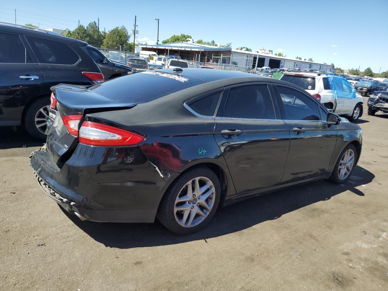 Image 3 of 2016 FORD FUSION SE 2016 with VIN 3FA6P0H7XGR396588