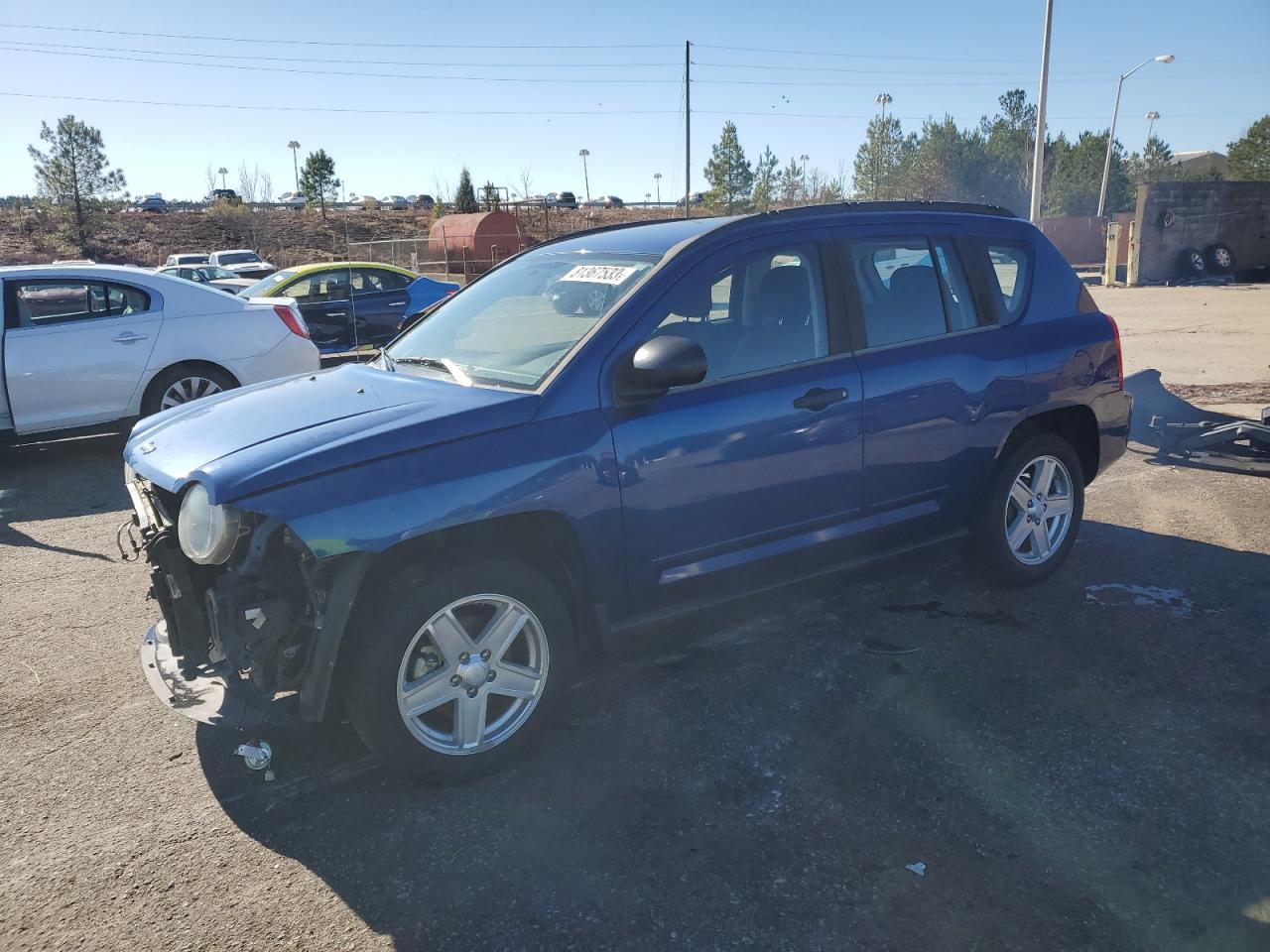 Image 1 of 2010 JEEP COMPASS SPORT 2010 with VIN 1J4NT4FB1AD516207