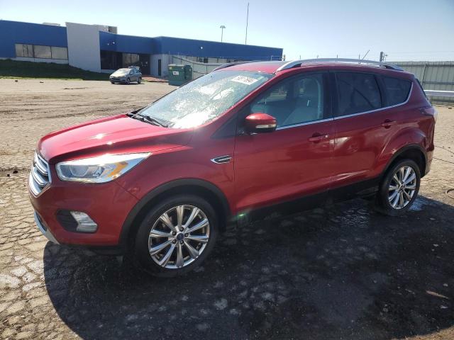 Image 1 of 2017 FORD ESCAPE TITANIUM 2017 with VIN 1FMCU0JD9HUB06126