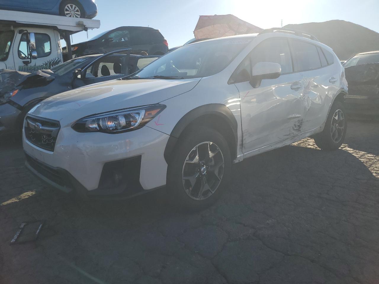 Image 1 of 2018 SUBARU CROSSTREK PREMIUM 2018 with VIN JF2GTADC6JH280690