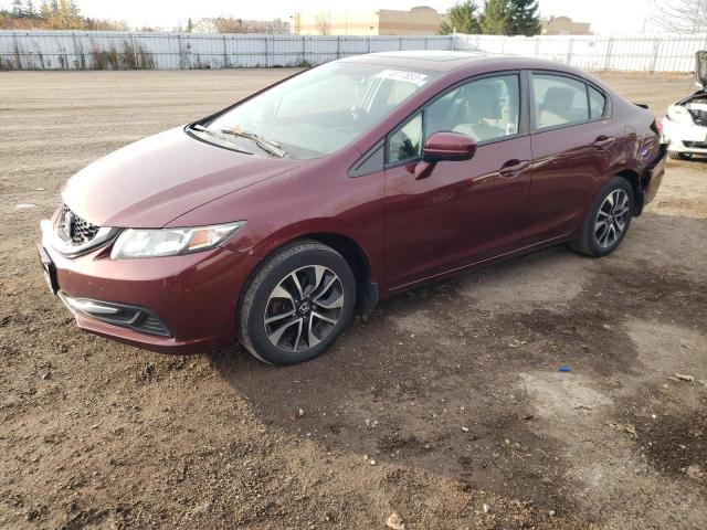 Image 1 of 2015 HONDA CIVIC LX 2015 with VIN 2HGFB2F51FH060457