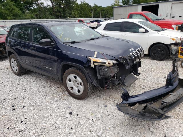 Image 1 of 2015 JEEP CHEROKEE SPORT 2015 with VIN 1C4PJMAB0FW551537