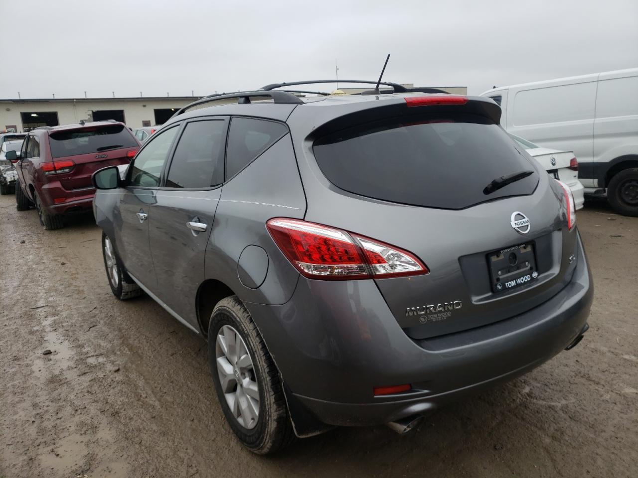 Изображение 2 2014 NISSAN MURANO S 2014 с VIN JN8AZ1MU1EW413633