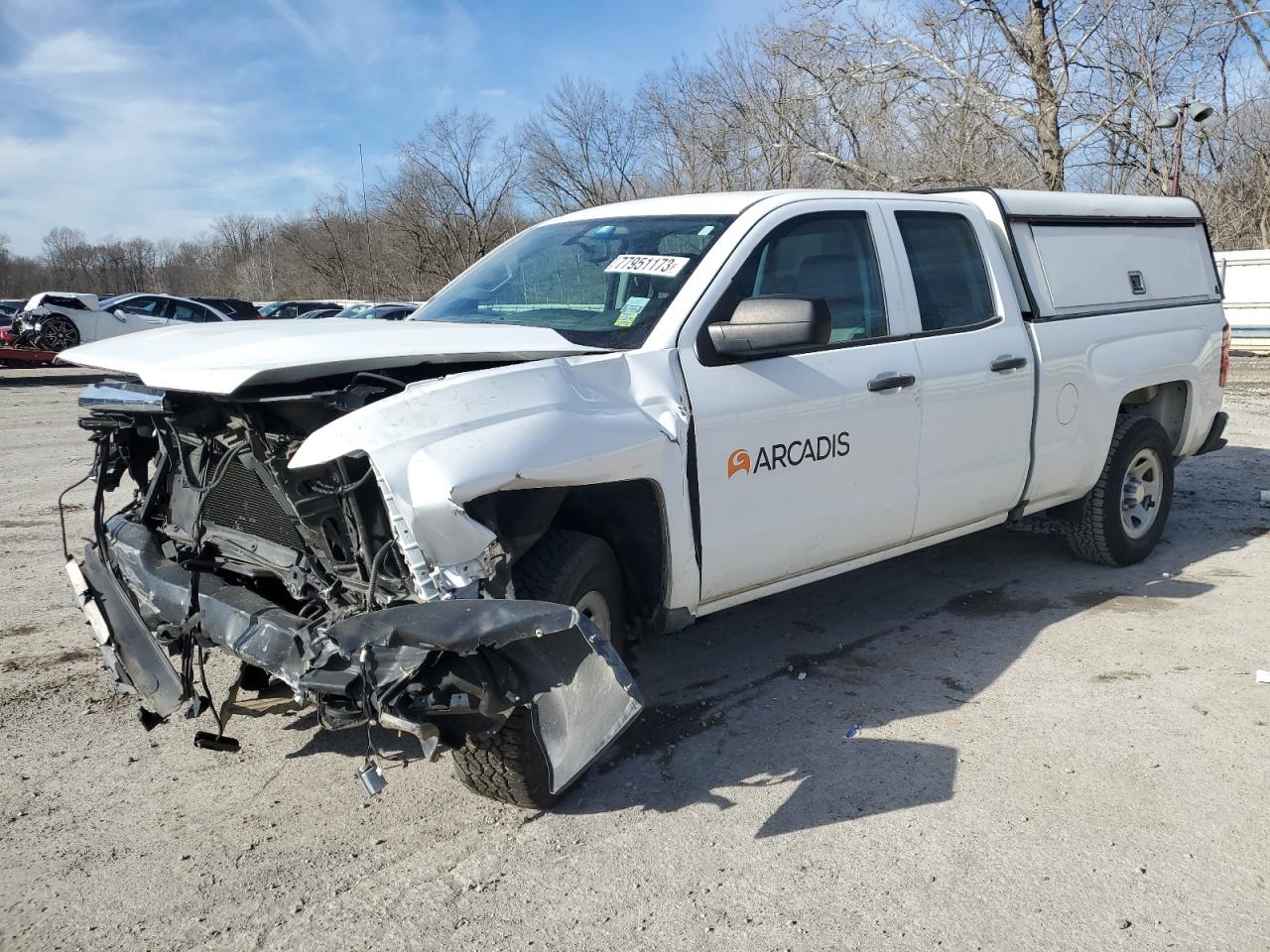 Image 1 of 2018 CHEVROLET SILVERADO K1500 2018 with VIN 1GCVKNECXJZ306989