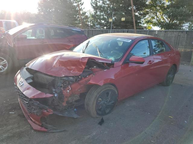 Image 1 of 2022 HYUNDAI ELANTRA SEL 2022 with VIN KMHLM4AG6NU310833