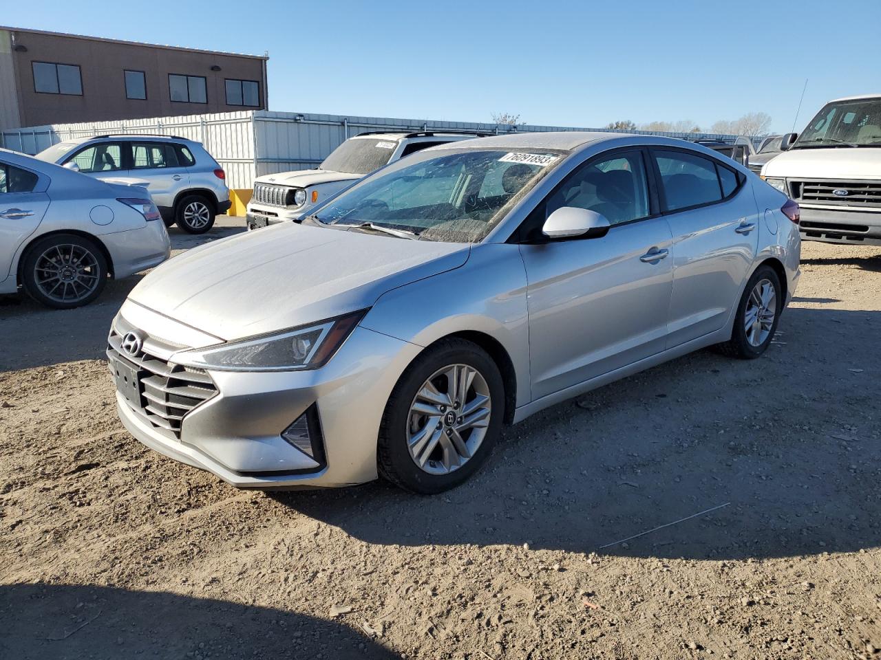 Image 1 of 2019 HYUNDAI ELANTRA SEL 2019 with VIN 5NPD84LF3KH405485