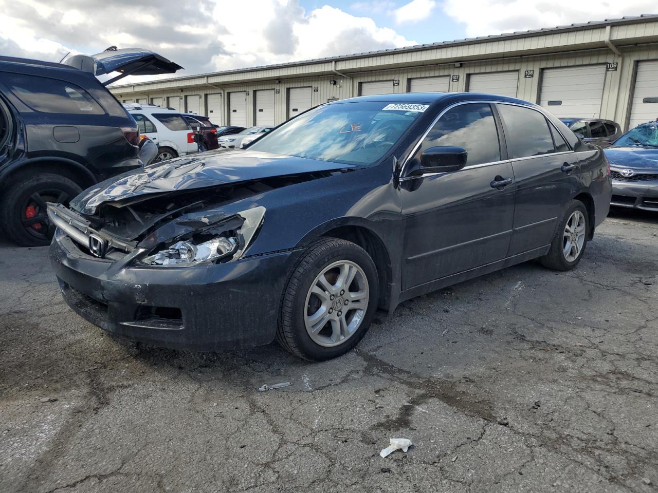 Изображение 1 2007 HONDA ACCORD EX 2007 с VIN 1HGCM56757A059487